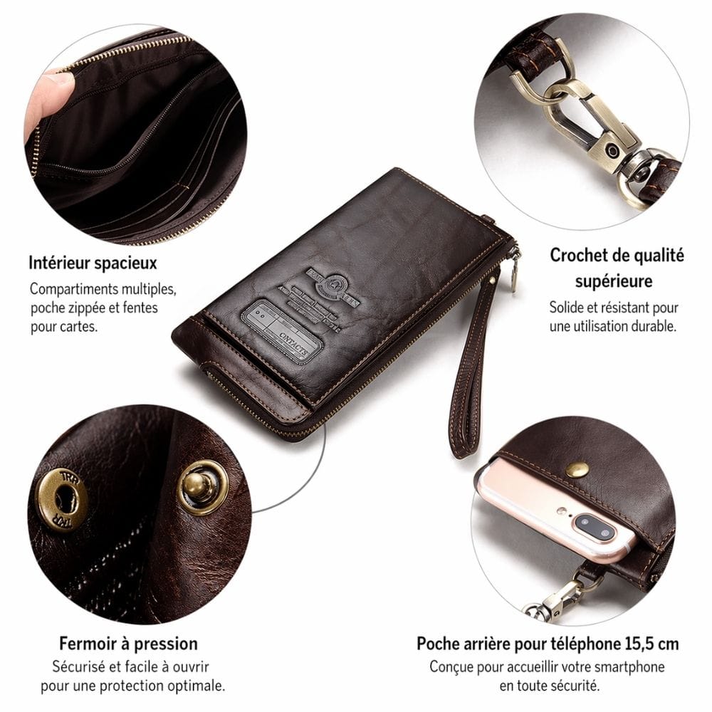 Porte Feuille Long | Calix