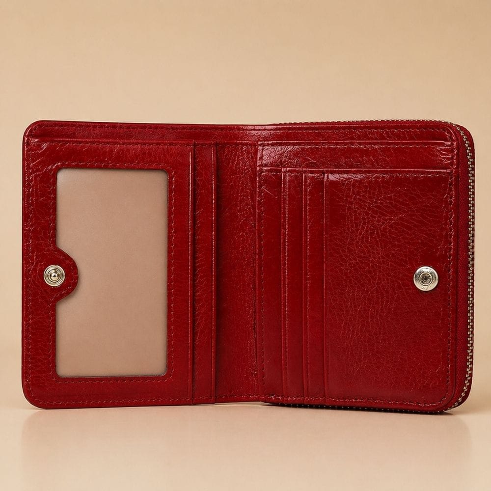 Porte Monnaie Femme Rouge | Noara