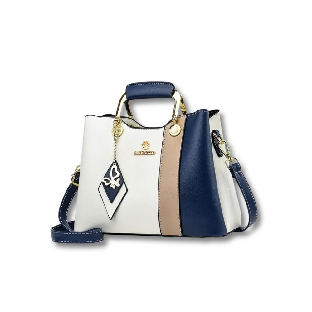 Sac à Main Coloré Original | Noémie Blanc Bleu