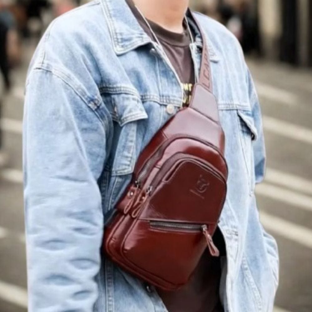 Sacoche Bandoulière Homme Cuir | Baltik