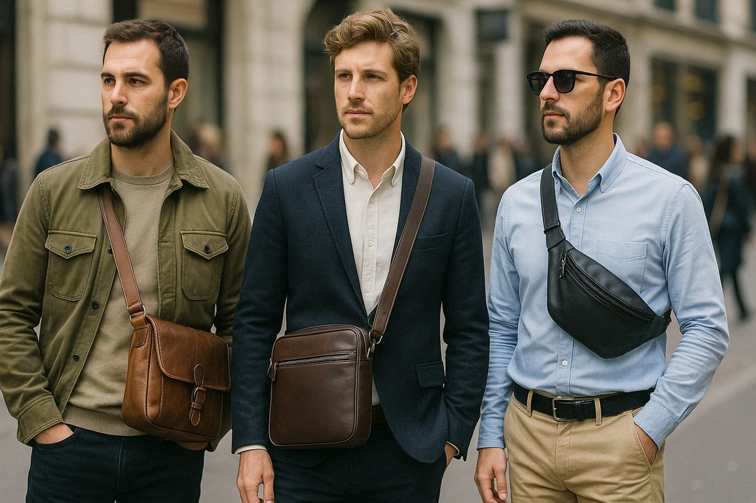 Comment porter une sacoche homme ?