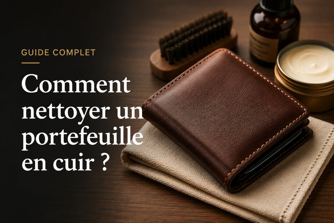 Comment nettoyer un portefeuille en cuir ? Guide simple et efficace