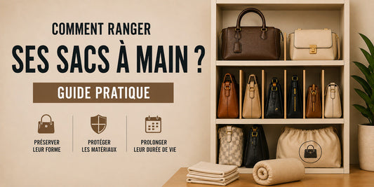 Comment ranger ses sacs à main ? Guide pratique pour les conserver plus longtemps