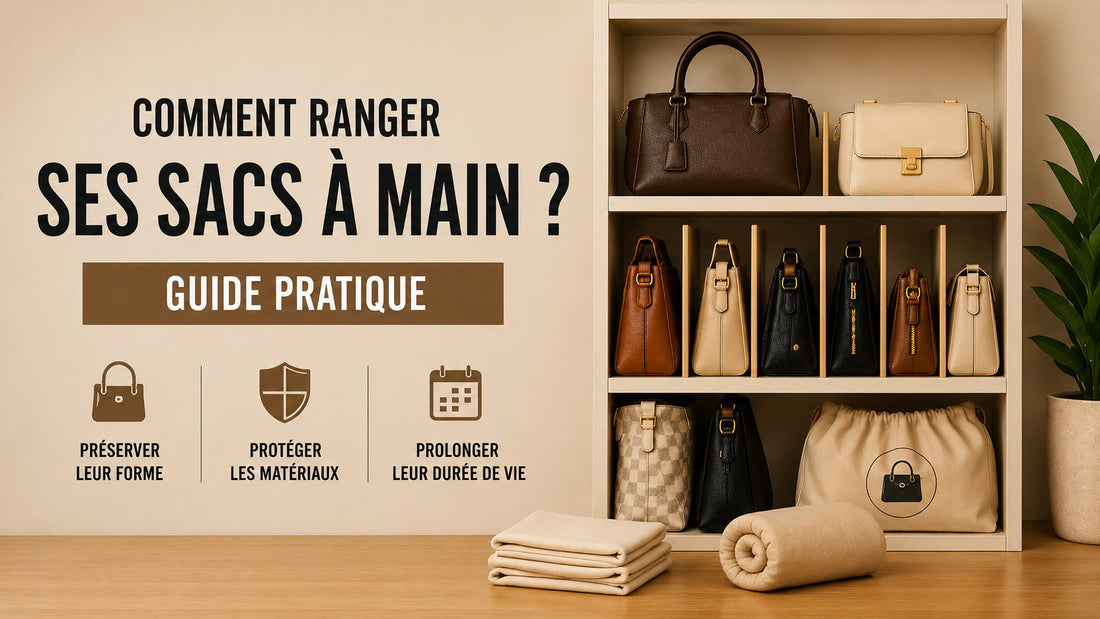 Comment ranger ses sacs à main ? Guide pratique pour les conserver plus longtemps