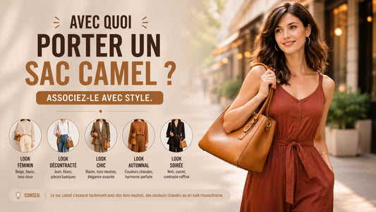 👜 Avec quoi porter un sac camel ? Associez-le avec style
