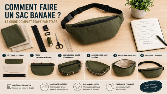 Comment faire un sac banane ?