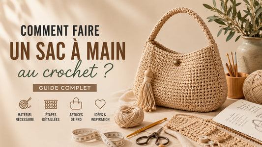 Comment faire un sac à main au crochet ?