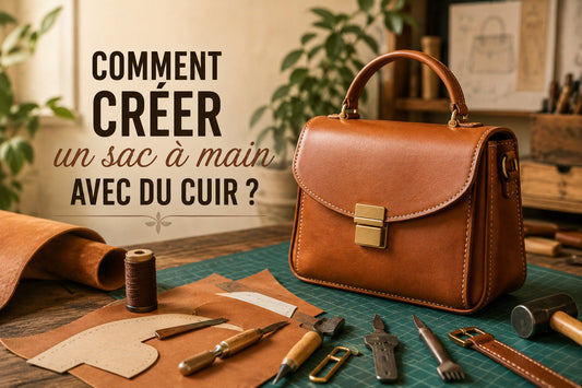Comment créer un sac à main avec du cuir ?