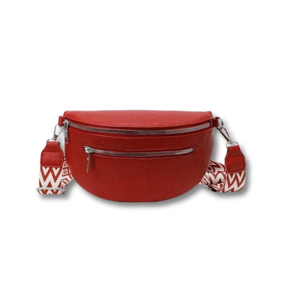 Banane en Cuir Femme | Roma Rouge