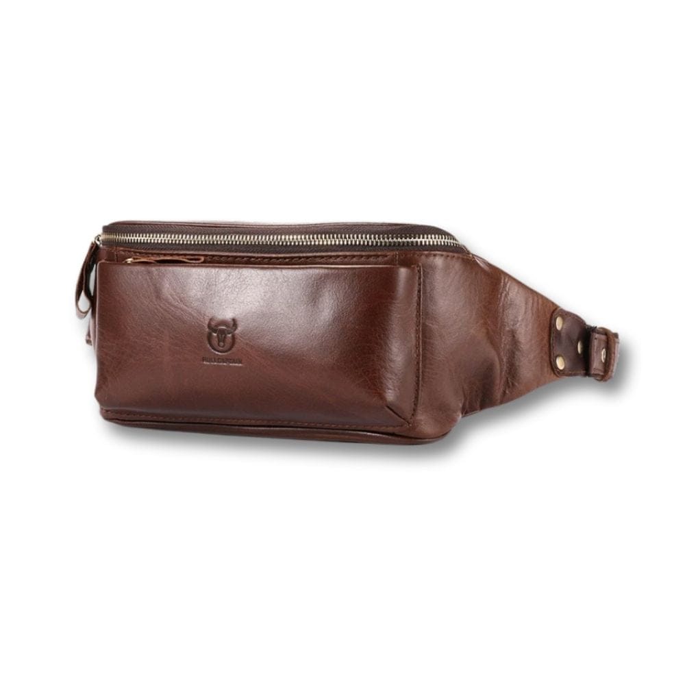 Banane Sacoche Cuir | Gavriel Marron / Cuir