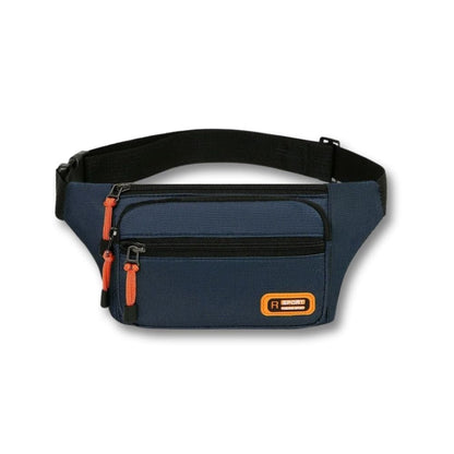 Banane Sacoche Homme | Lior Bleu / Tissu