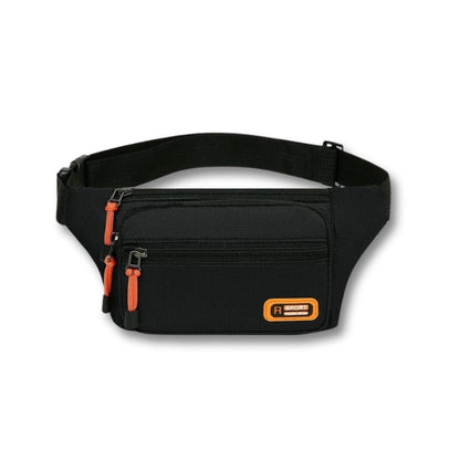 Banane Sacoche Homme | Lior Noir / Tissu