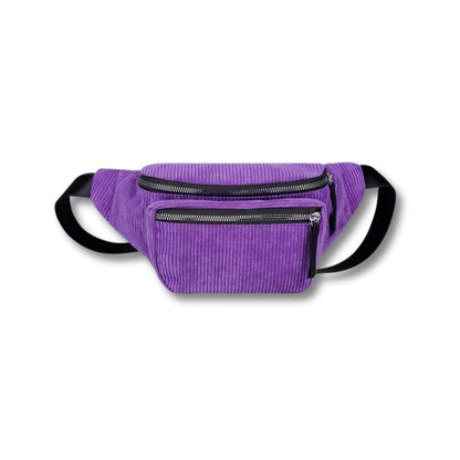 Banane Velours Côtelé pour Femme | Velia Violet