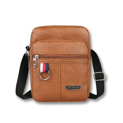 Bandoulière Sacoche en Cuir Homme | Pavan Marron / Cuir