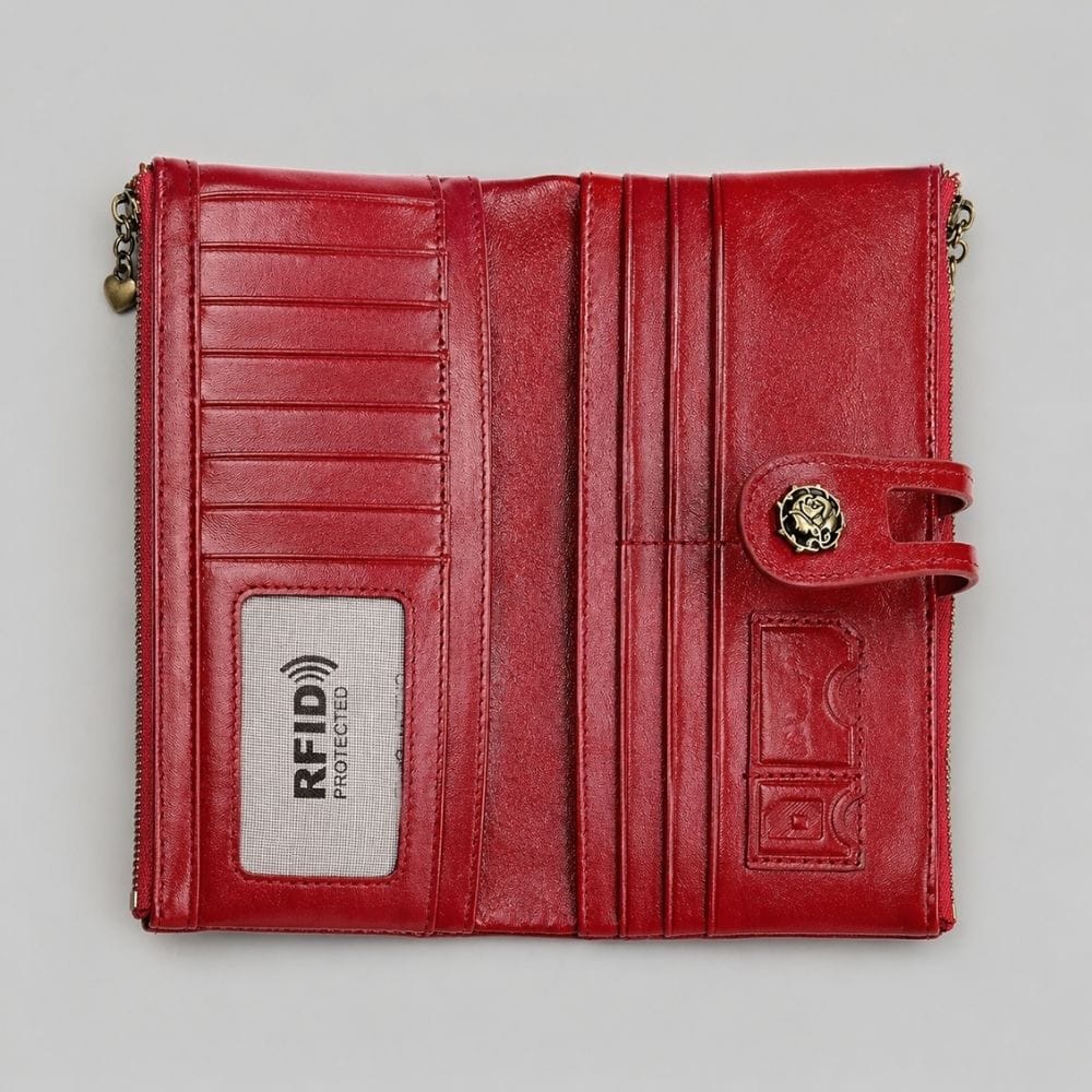 Grand Porte Feuille Femme | Zélia
