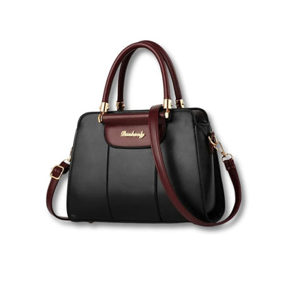 Grand Sac à Main en Cuir | Aveline Noir