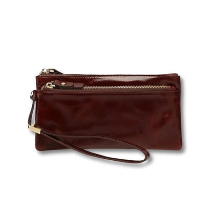 Grande Pochette Femme Luxe | Auréa Café
