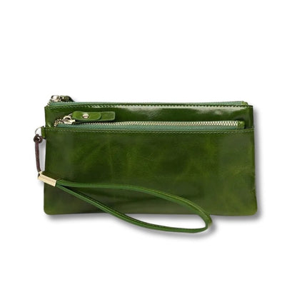 Grande Pochette Femme Luxe | Auréa Vert