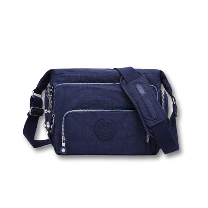 Grande Sacoche Femme Bandoulière | Elara Bleu / Nylon