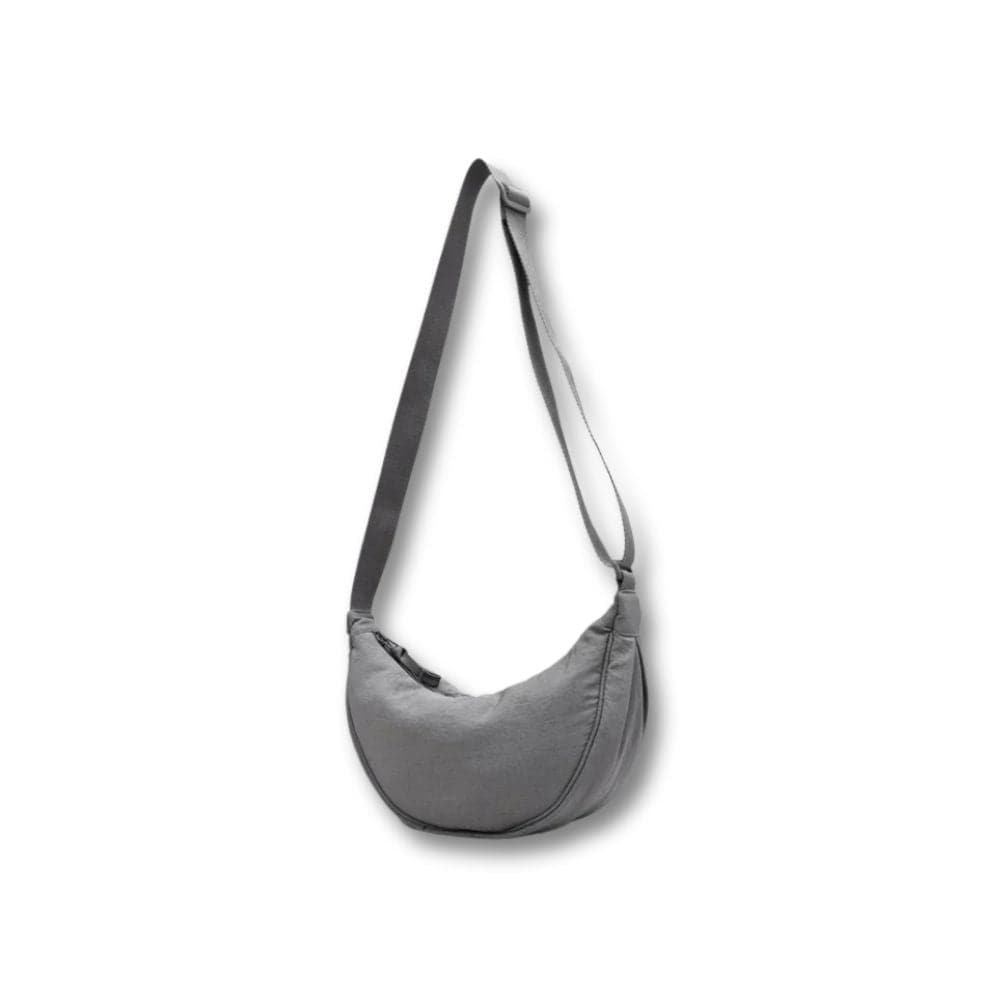 Grande Sacoche Femme Tissu | Liora Gris / Nylon