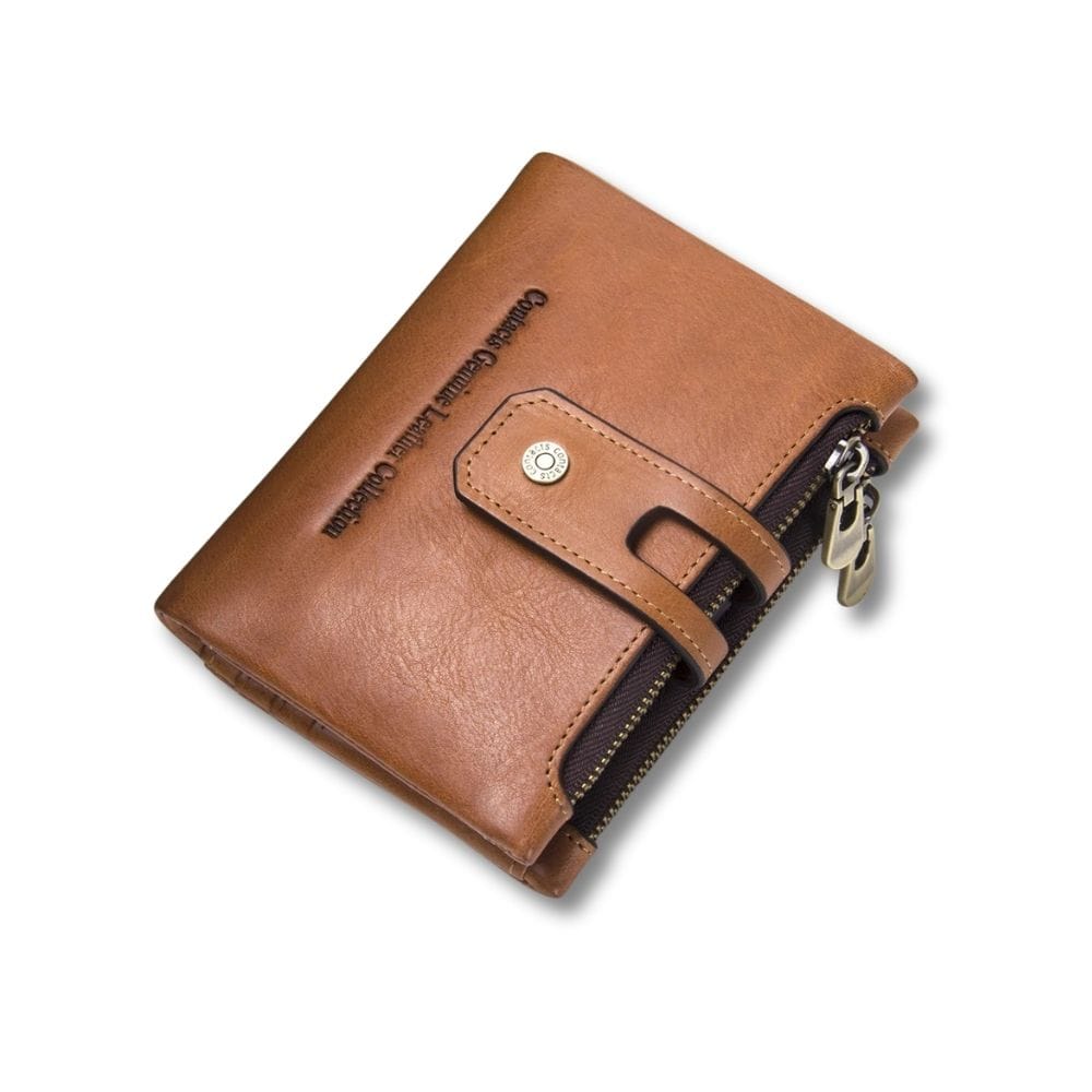 Gros porte Monnaie homme | Torin Marron