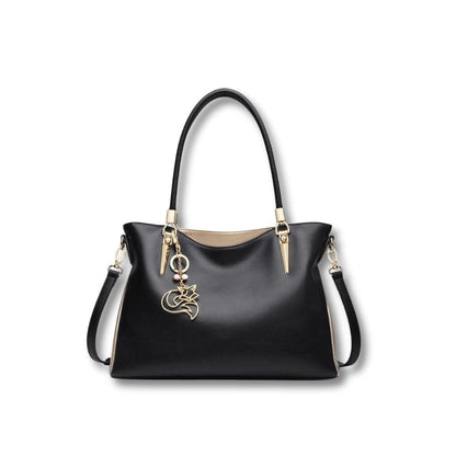 Le Sac Cuir en Bandoulière Femme | Madeleine Noir