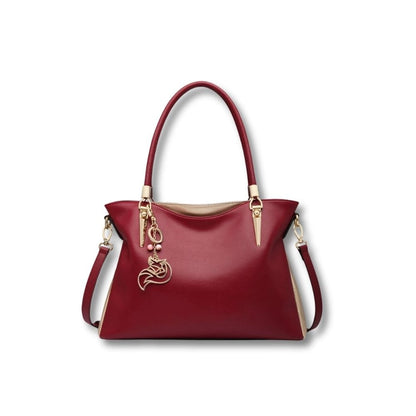 Le Sac Cuir en Bandoulière Femme | Madeleine rouge