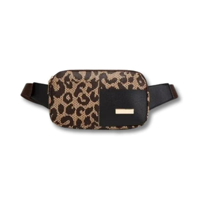 Mini Banane Porte Feuille Femme | Nysa Léopard