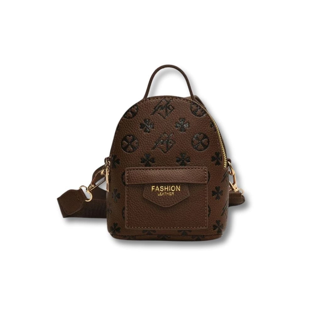 Mini Sac à Dos Enfant à Bandoulière | Sensa Marron
