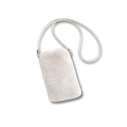 Mini Sac Fourrure Femme | Dolce Blanc
