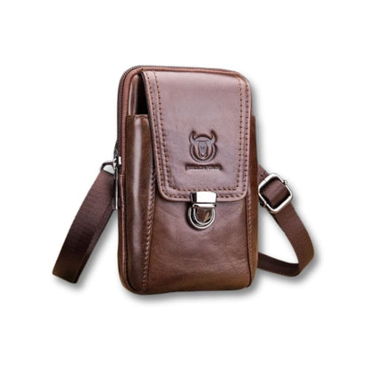 Mini Sacoche en Cuir | Cormac Marron / Cuir