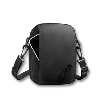 Mini sacoche Noir imperméable | Kovan Black / Cuir / Tissu