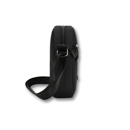 Mini Sacoche Noire Uni | Quorin Noir / Tissu