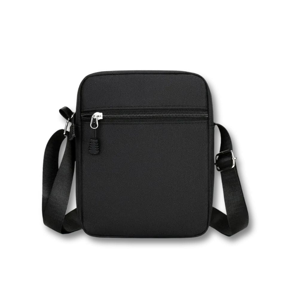 Mini Sacoche Noire Uni | Quorin Noir / Tissu