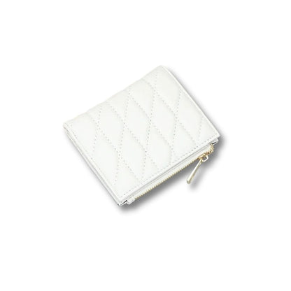 Petit Porte Feuille Femme | Talia Blanc crème