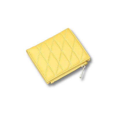 Petit Porte Feuille Femme | Talia Jaune