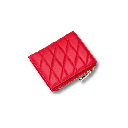 Petit Porte Feuille Femme | Talia Rouge