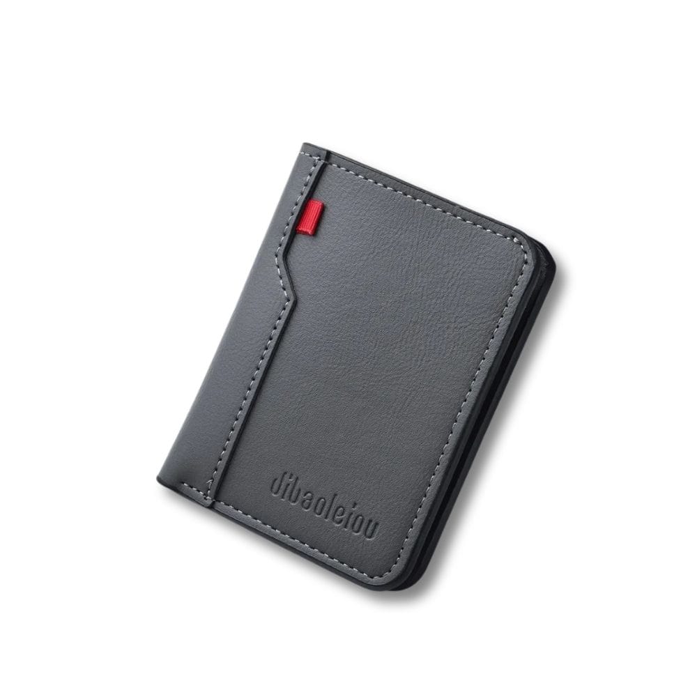 Petit porte feuille homme | Brava Gris
