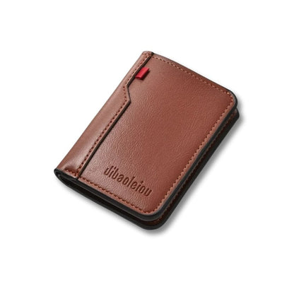 Petit porte feuille homme | Brava Marron