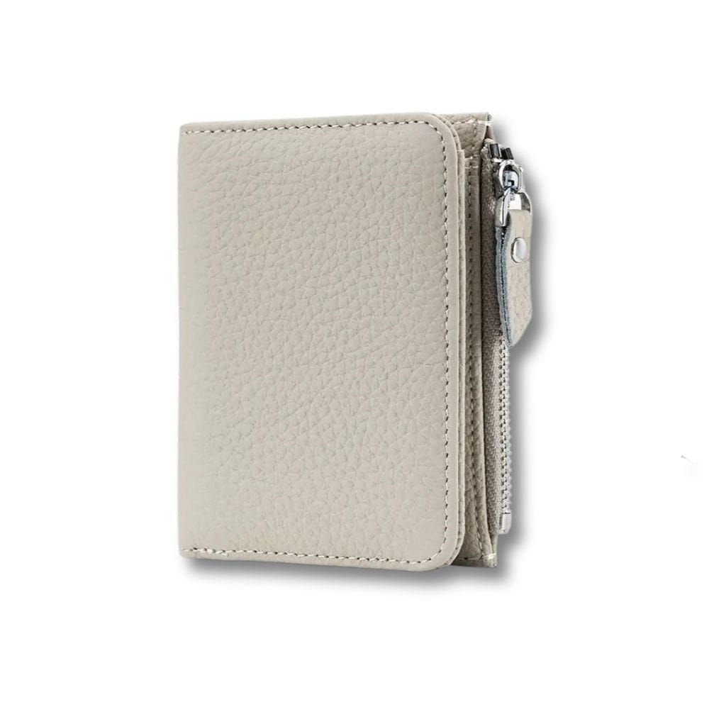 petit porte monnaie cuir femme | Naya Blanc