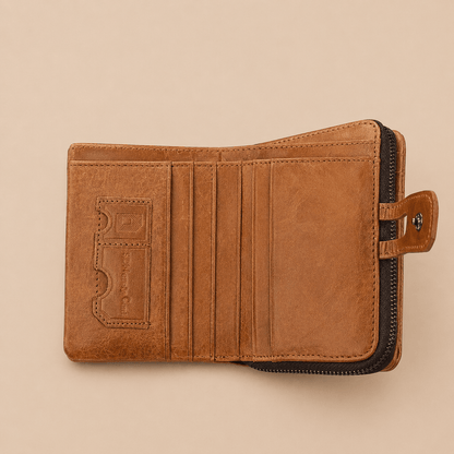 Petit Porte Monnaie en Cuir | Mira