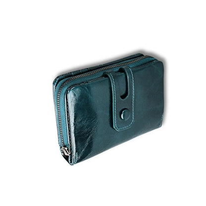 Petit Porte Monnaie en Cuir | Mira Bleu