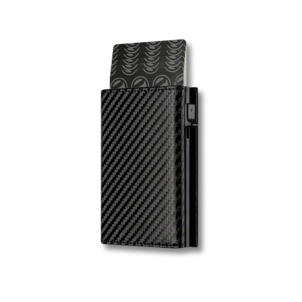 Petit Porte Monnaie et Carte Homme | Oris Noir Carbon