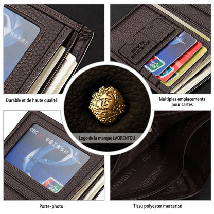 Petit Porte Monnaie Homme Cuir | Épure