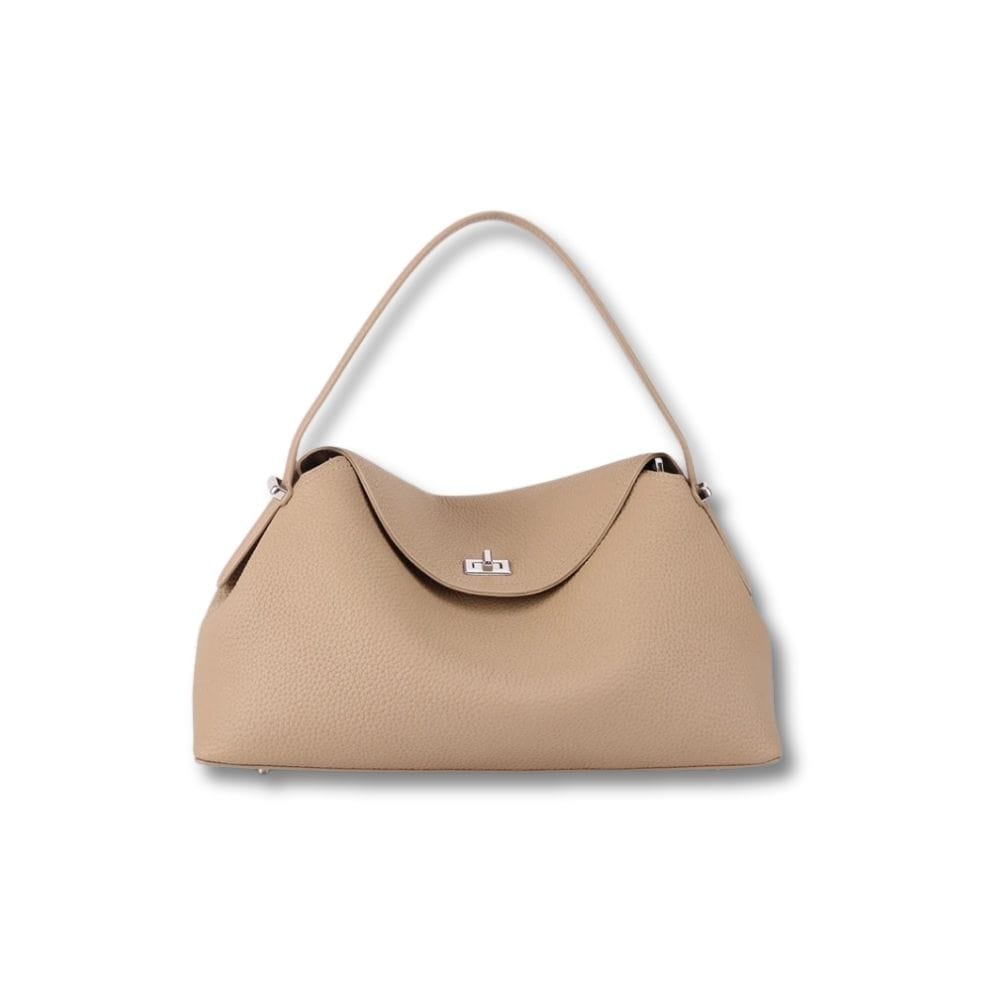 Petit Sac à Main en Cuir Femme | Solène marron