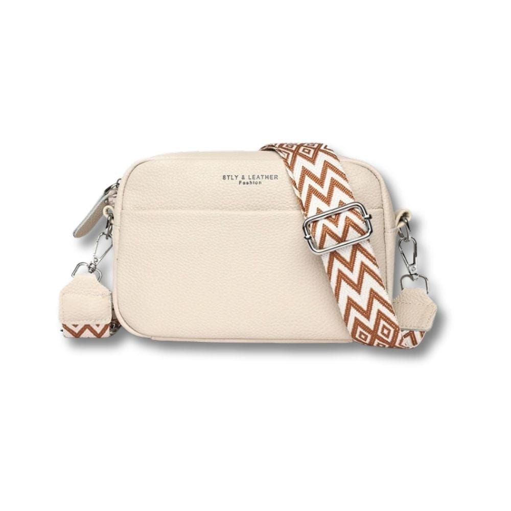 Petit Sac à Main en Cuir pour Femme | Anna Beige