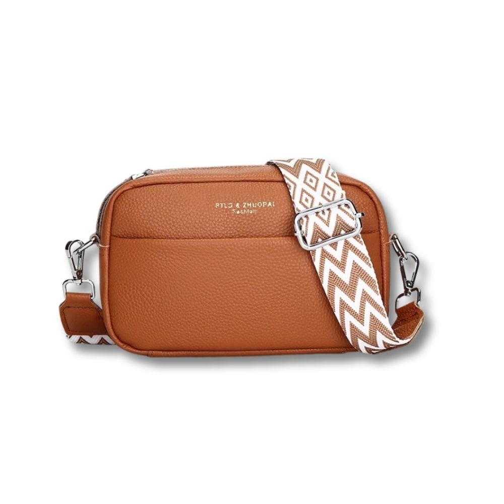 Petit Sac à Main en Cuir pour Femme | Anna Marron
