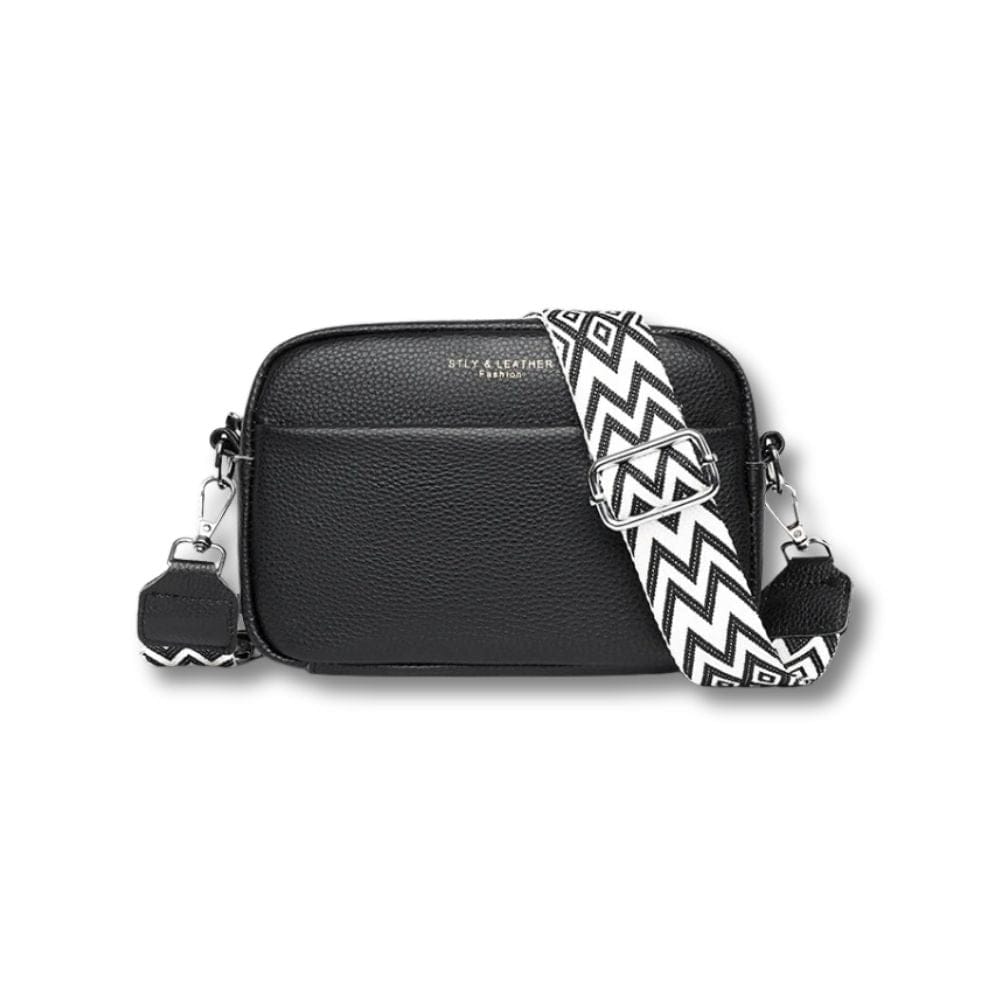 Petit Sac à Main en Cuir pour Femme | Anna Noir