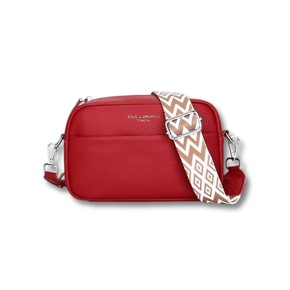 Petit Sac à Main en Cuir pour Femme | Anna Rouge