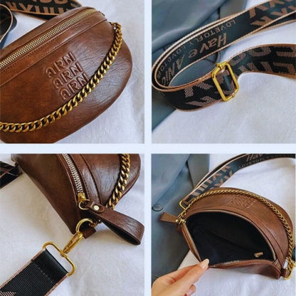 Petit Sac Banane Bandoulière en Cuir | Alix